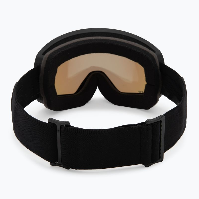 Ski goggles IMX Peak black matt/black/green irridium/bown 3