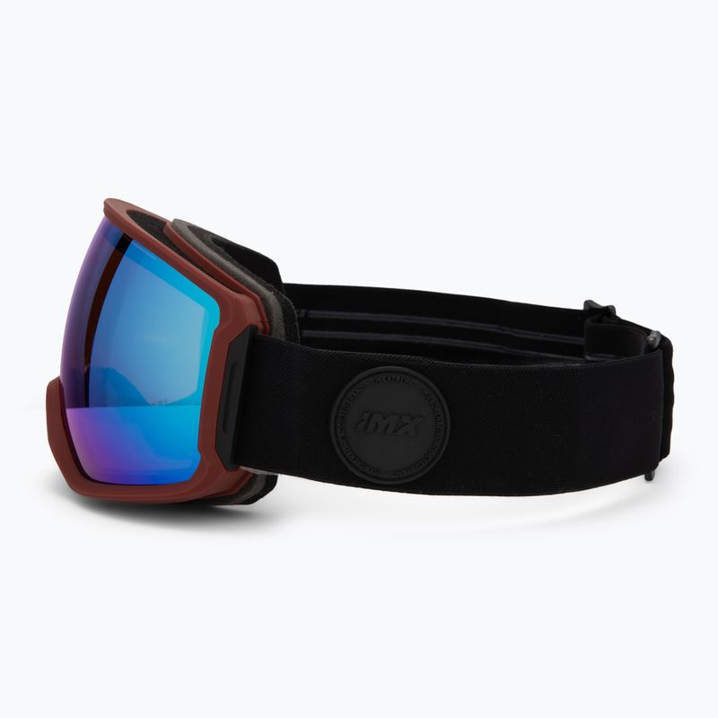 Ski goggles IMX Peak purple matt/black/blue irridium/brown 4