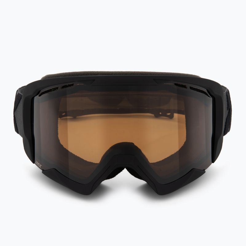 Ski goggles IMX Snow black matt/black/clear/brown 2