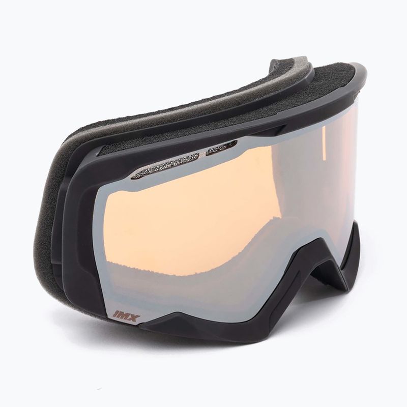 Ski goggles IMX Snow black matt/black/clear/brown 8