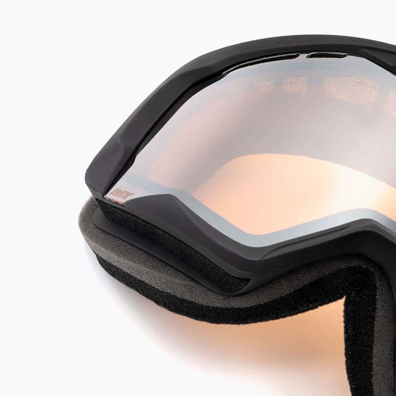 Ski goggles IMX Snow black matt/black/clear/brown 10