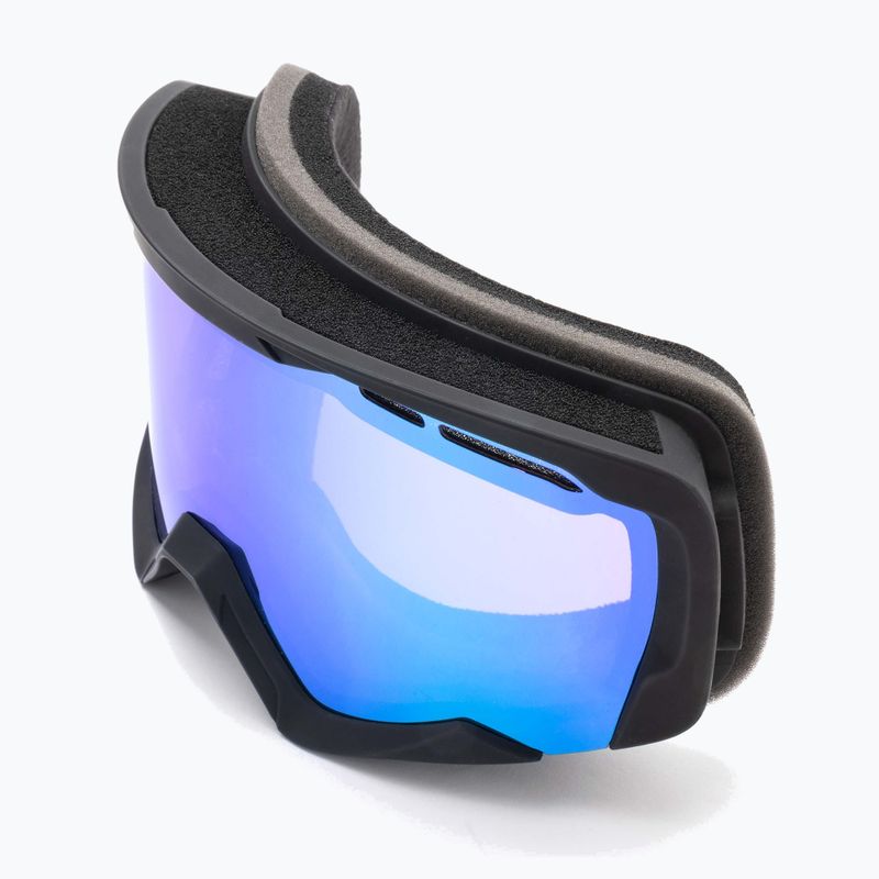 Ski goggles IMX Snow black matt/black/green irridium/bown 8