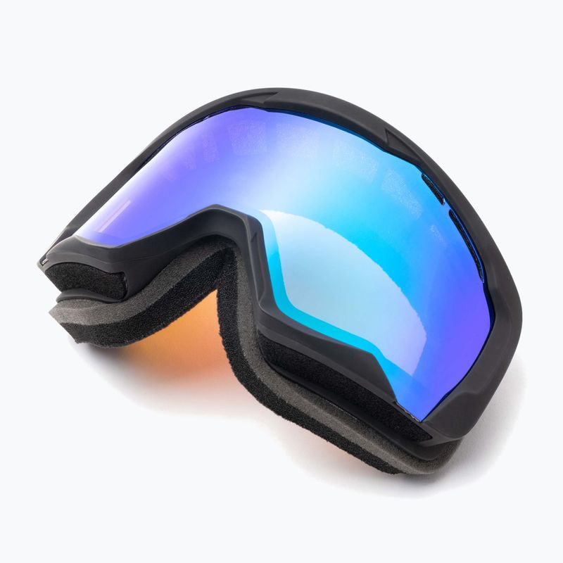 Ski goggles IMX Snow black matt/black/green irridium/bown 10