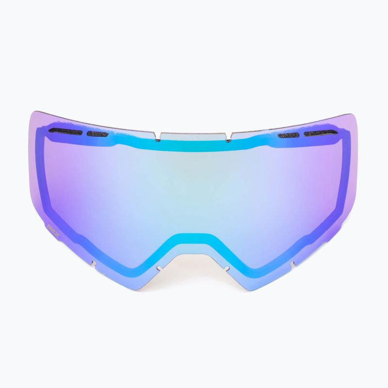 Ski goggles IMX Snow black matt/black/green irridium/bown 13