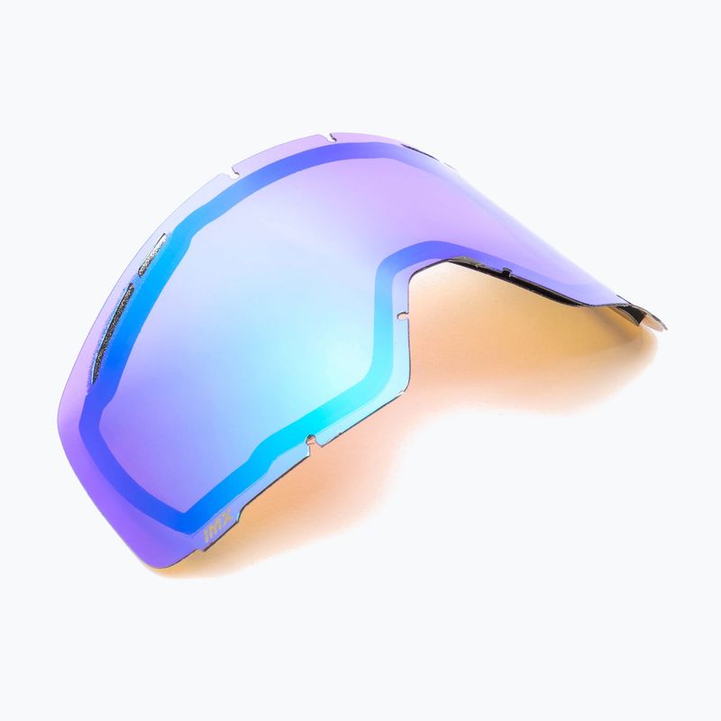 Ski goggles IMX Snow black matt/black/green irridium/bown 14