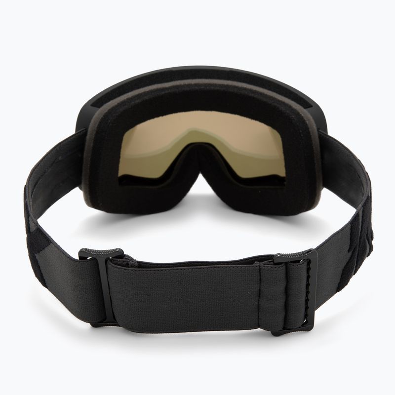 Ski goggles IMX Snow black matt/black/gold irridium/ bown 3