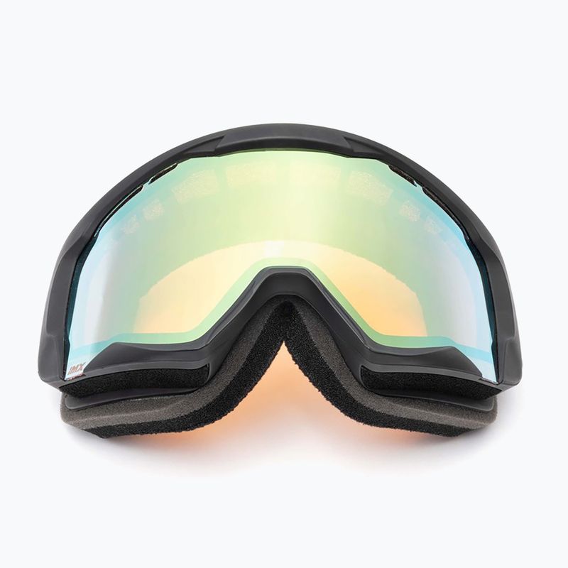 Ski goggles IMX Snow black matt/black/gold irridium/ bown 6