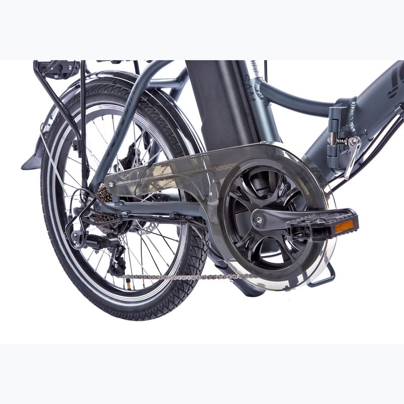 JOBObicycle Sam 36V 13Ah 468Wh electric bicycle grey 12