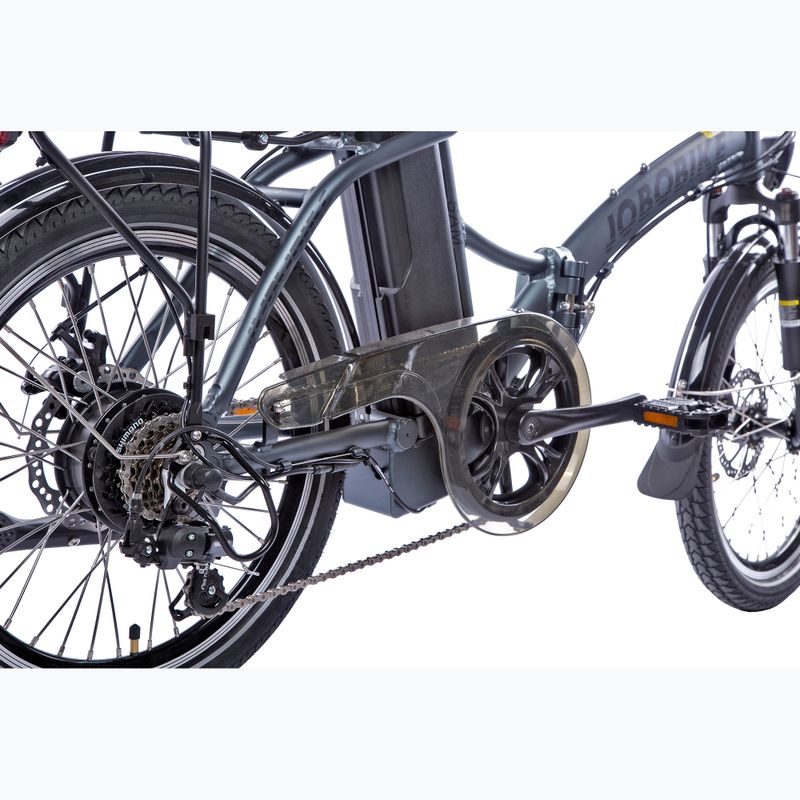 JOBObicycle Sam 36V 13Ah 468Wh electric bicycle grey 13