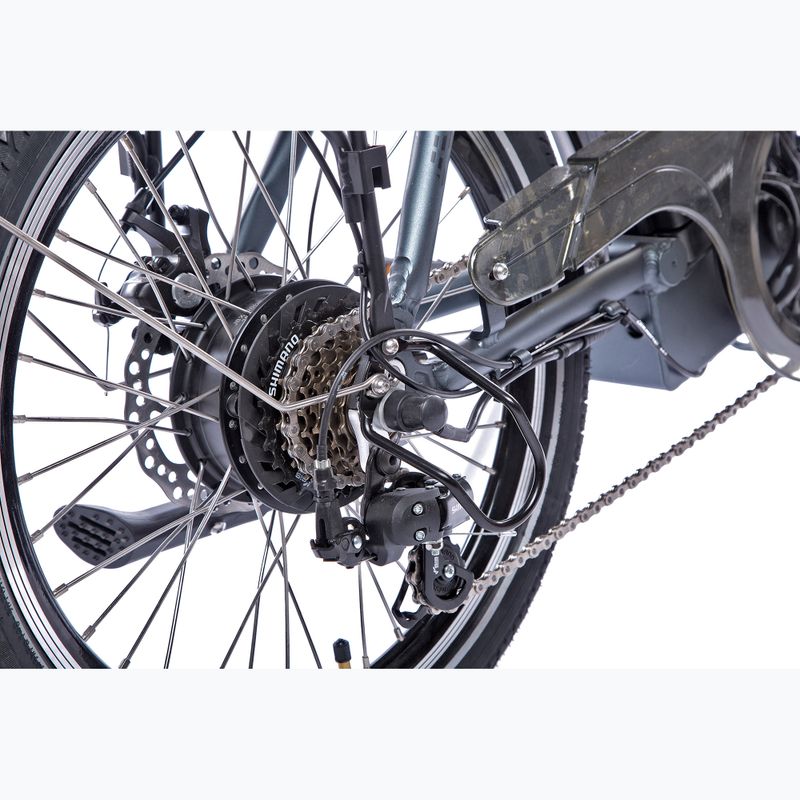 JOBObicycle Sam 36V 13Ah 468Wh electric bicycle grey 15
