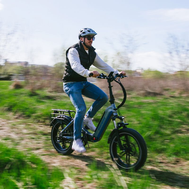 JOBObicycle Romer 48V 14Ah grey electric bicycle 9