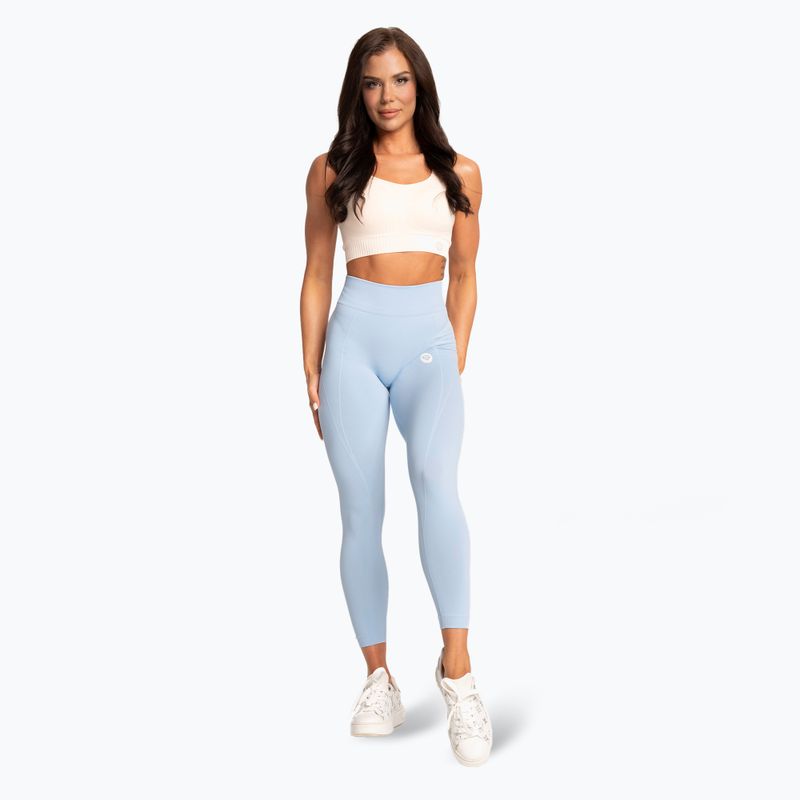 Women's leggings Gym Glamour Basic Scrunch blue 2