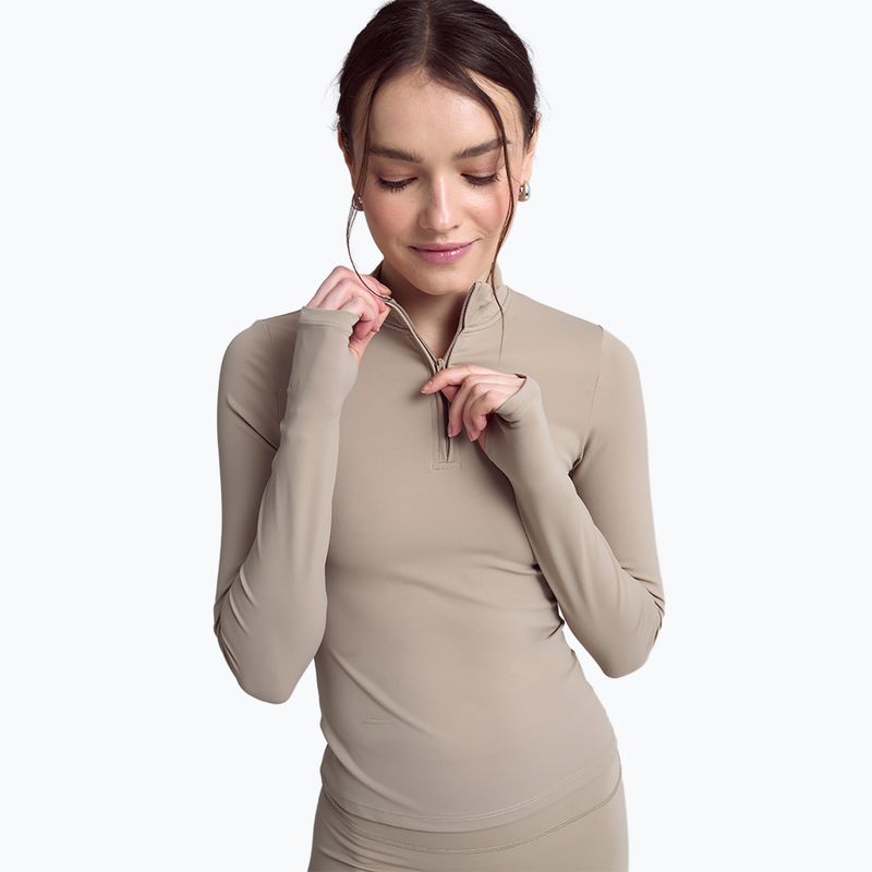 Women's Longsleeve JOYINME Motion LS 1/4 Zip sage 3