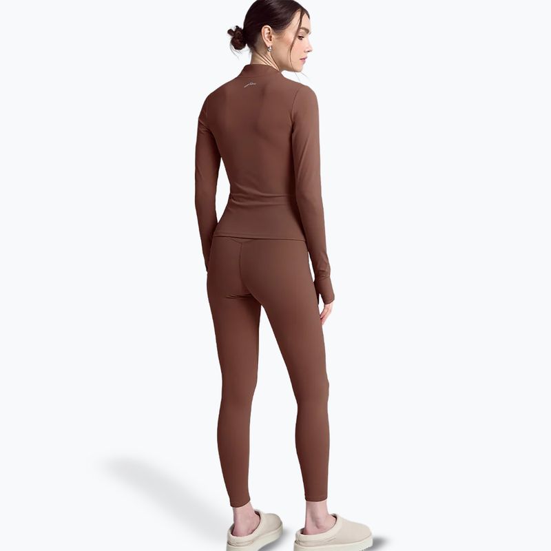 Women's Longsleeve JOYINME Motion LS 1/4 Zip chestnut 3