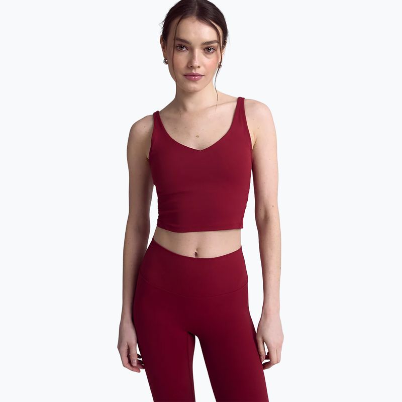 Women's yoga top JOYINME Grace red wine