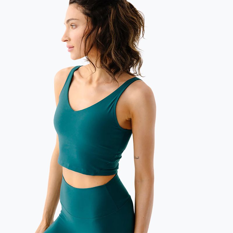 Women's yoga top JOYINME Grace noir green 3