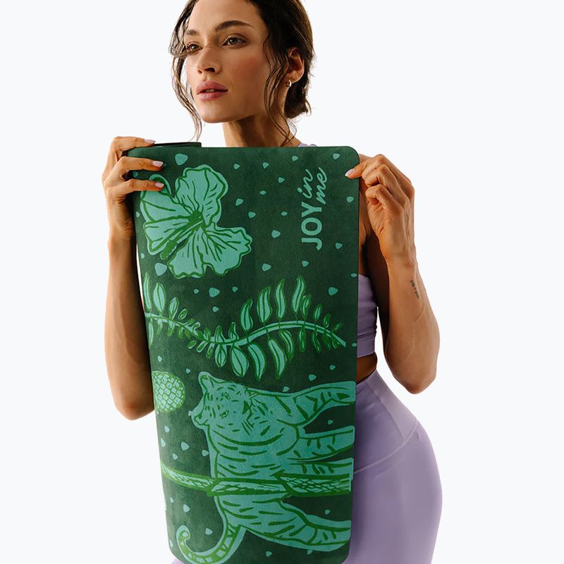Yoga mat JOYINME Flow 3mm jungle green 4
