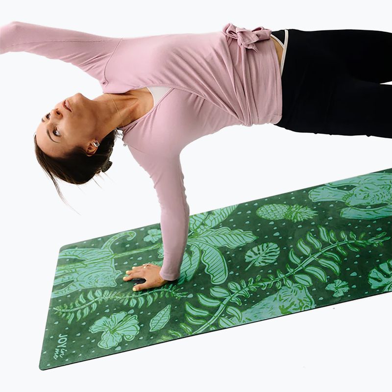 Yoga mat JOYINME Flow 3mm jungle green 6