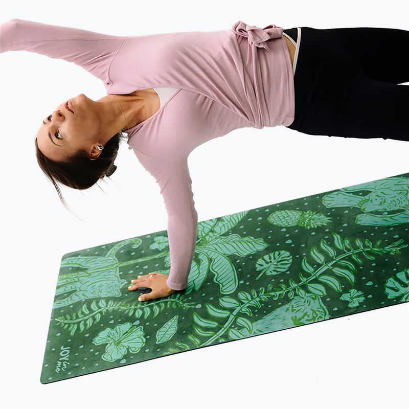 Yoga mat JOYINME Flow Coated jungle green 7