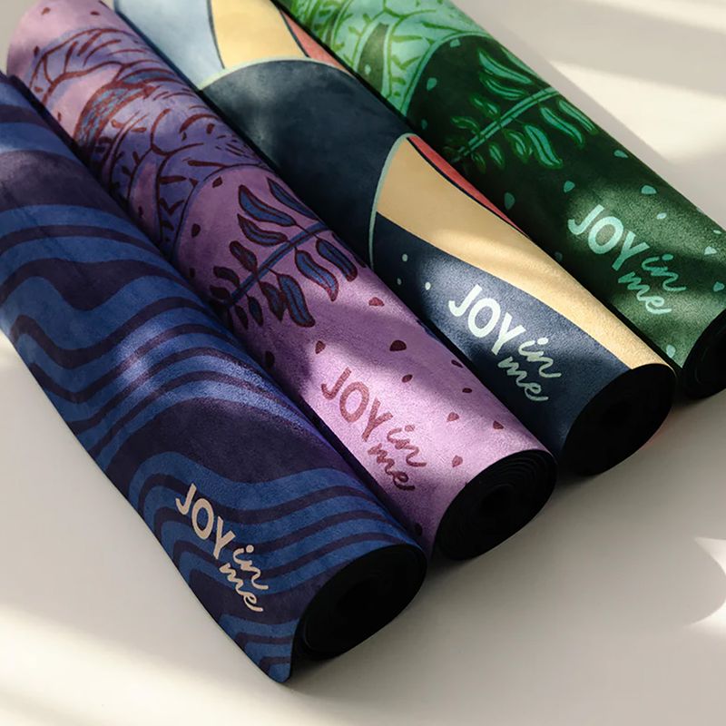 Yoga mat JOYINME Flow Coated jungle green 9