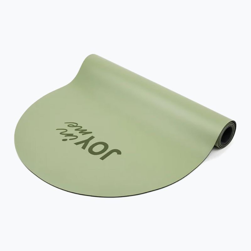 Pilates mat JOYINME Rounded Pro light green 2