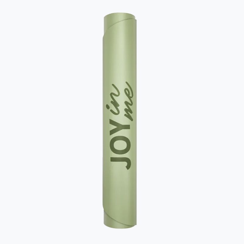 Pilates mat JOYINME Rounded Pro light green 3