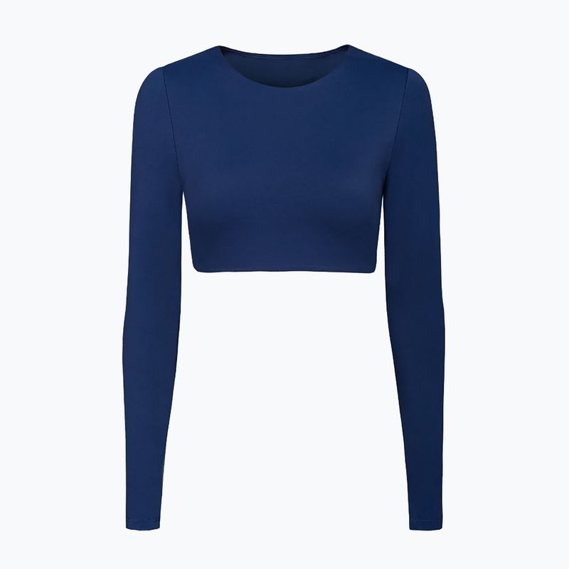 Women's yoga top JoyInMe Core Crop Top dark navy 6