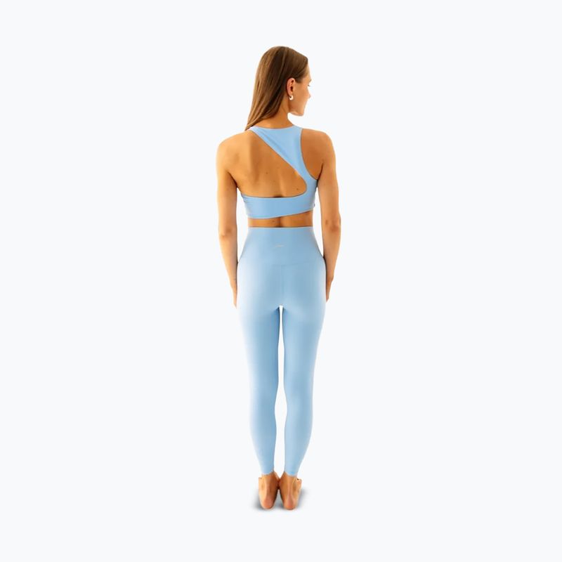 Women's yoga leggings JoyInMe Oneness Yoga 7/8 blue chia 3
