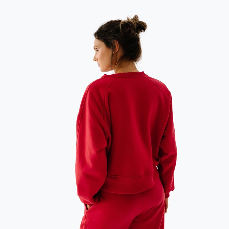 Women's fleece sweatshirt JoyInMe Classic Pullover berry crash 3