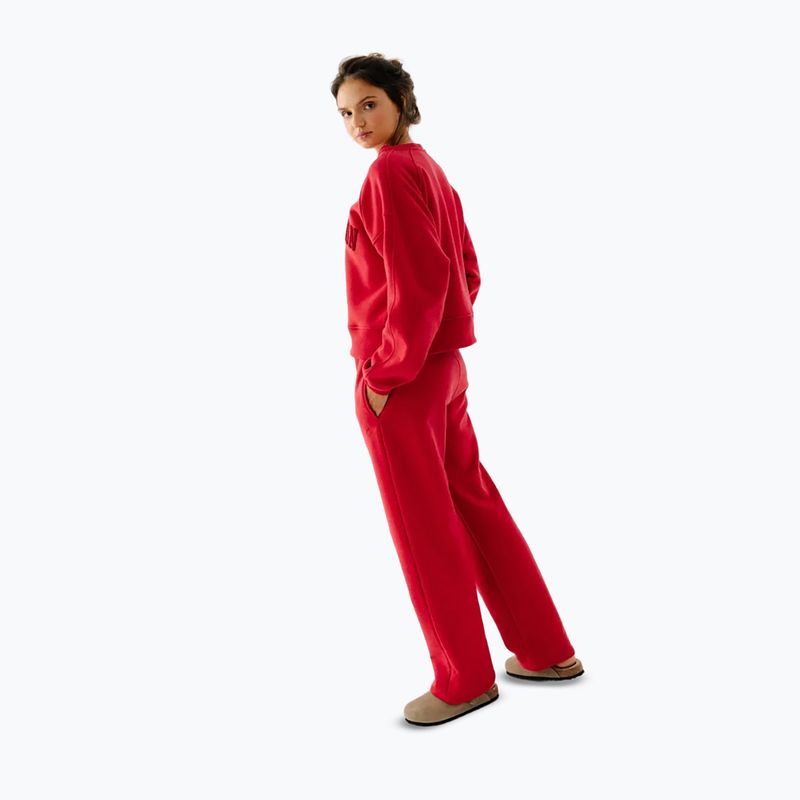 Women's fleece sweatshirt JoyInMe Classic Pullover berry crash 4