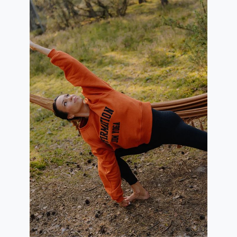 Women's fleece sweatshirt JoyInMe Classic Pullover pumpkin spice 7