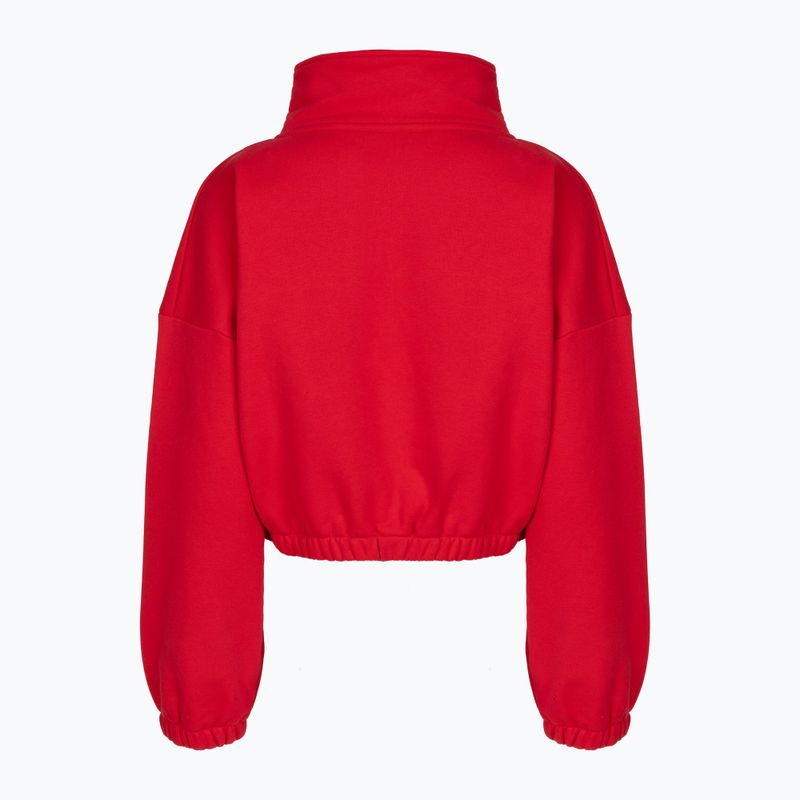 Women's fleece sweatshirt JoyInMe Zip Flow Sweatshirt berry crash 2