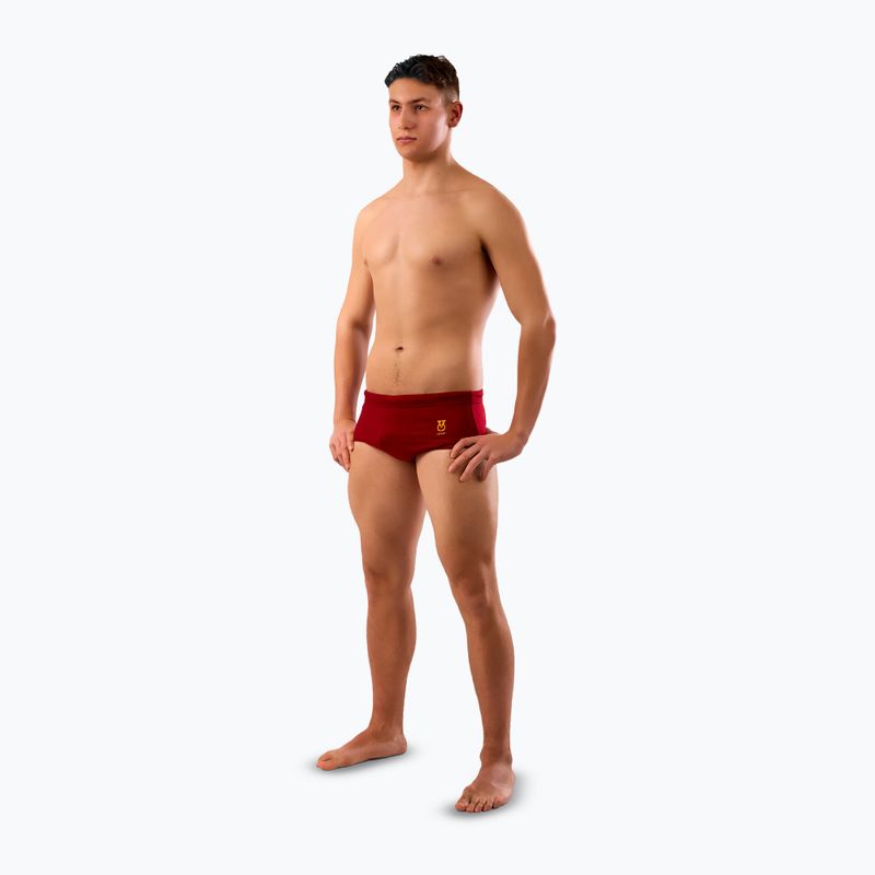 SWEEP Classic Ruby burgundy men's swimming boxers 6