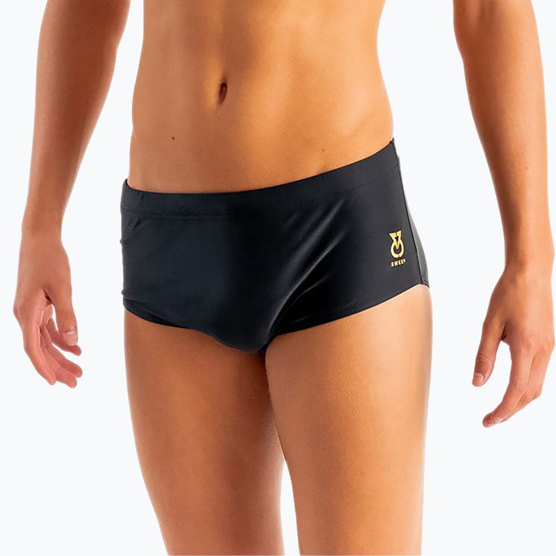 SWEEP Classic Opium black men's swimming boxers