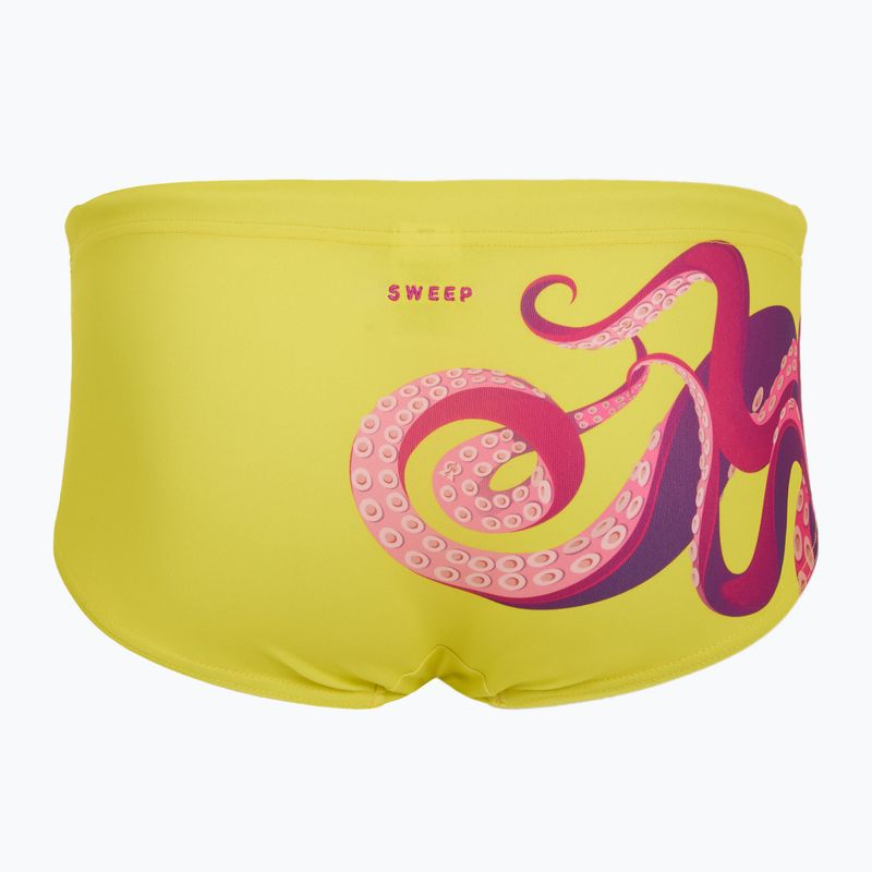 SWEEP Aqua Kraken men's swimming boxers pink/yellow 2