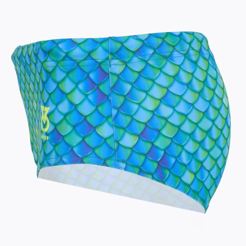 SWEEP Aqua Hippos men's swimming boxers blue/yellow/green 2