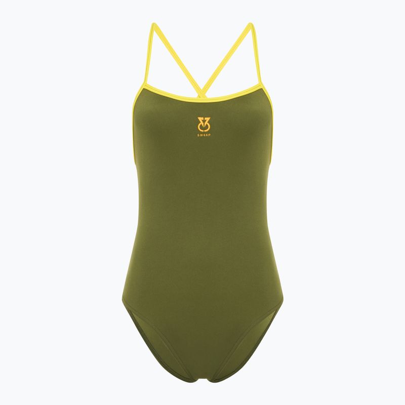 SWEEP Classic Emerald green women's one-piece swimsuit