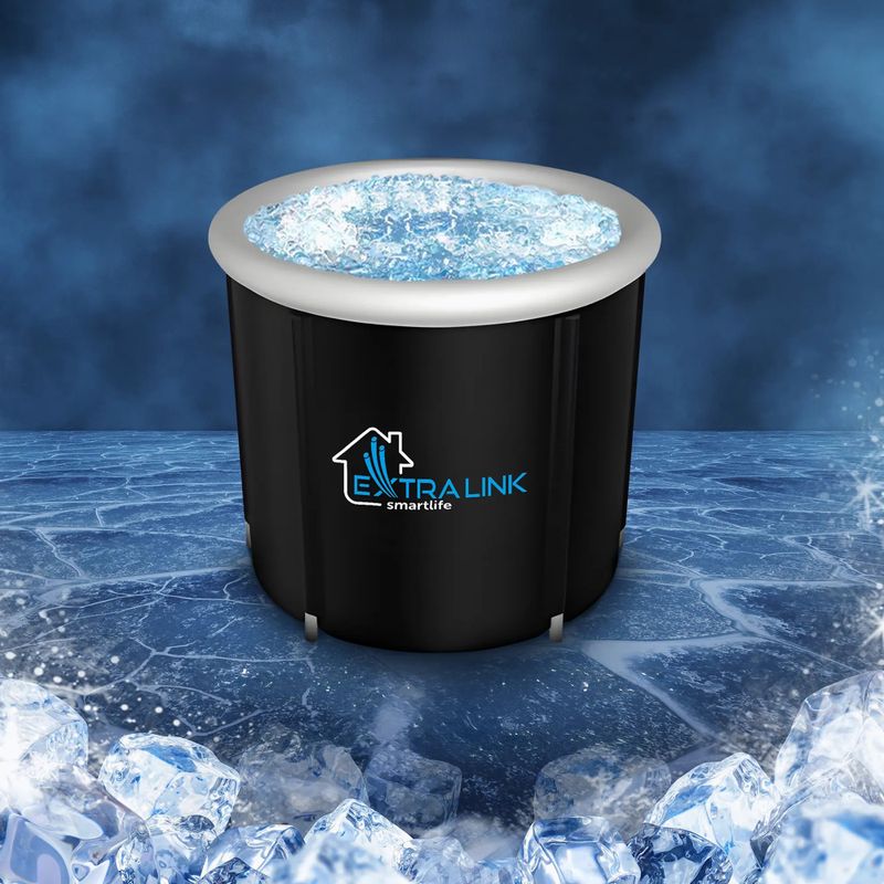 Ice bath Extralink Bathtube black 2