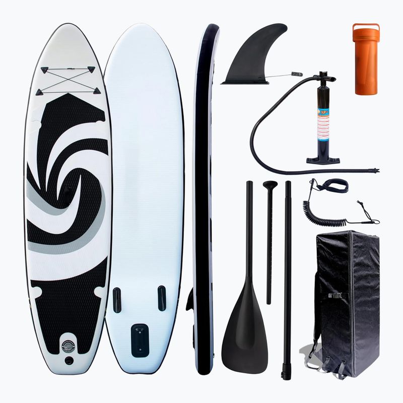 SUP board Extralink 1010 black/white 6