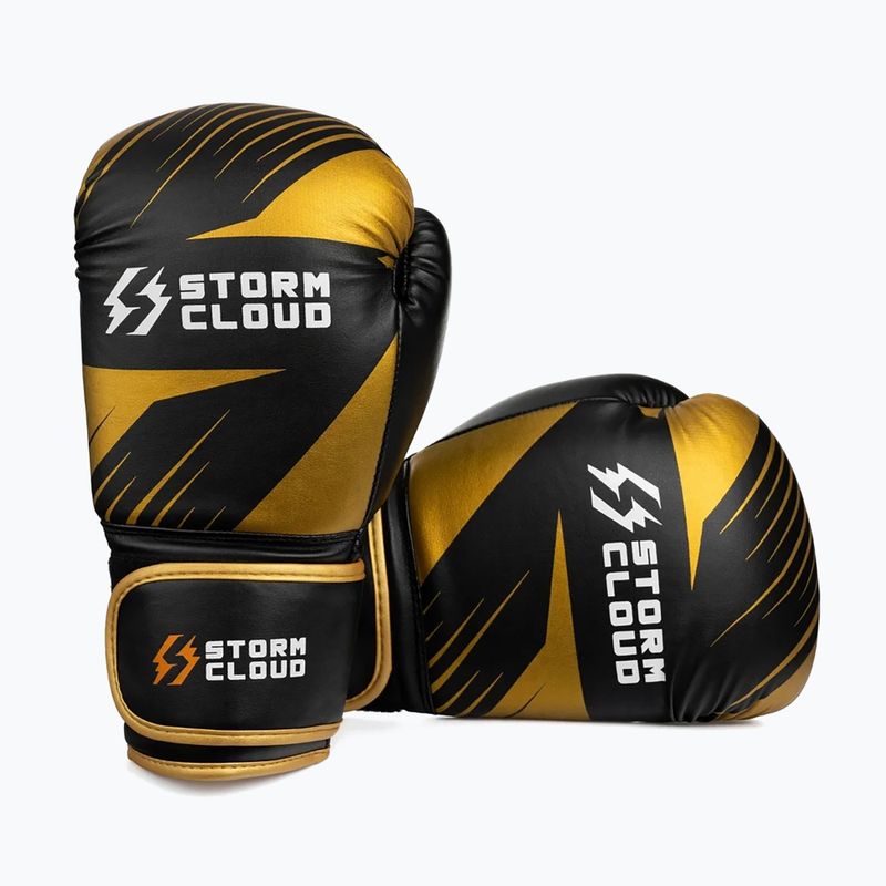 Boxing gloves StormCloud Lynx 2.0 black/gold 3