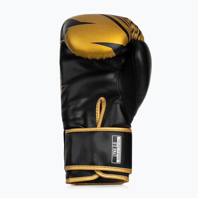 Boxing gloves StormCloud Lynx 2.0 black/gold 5