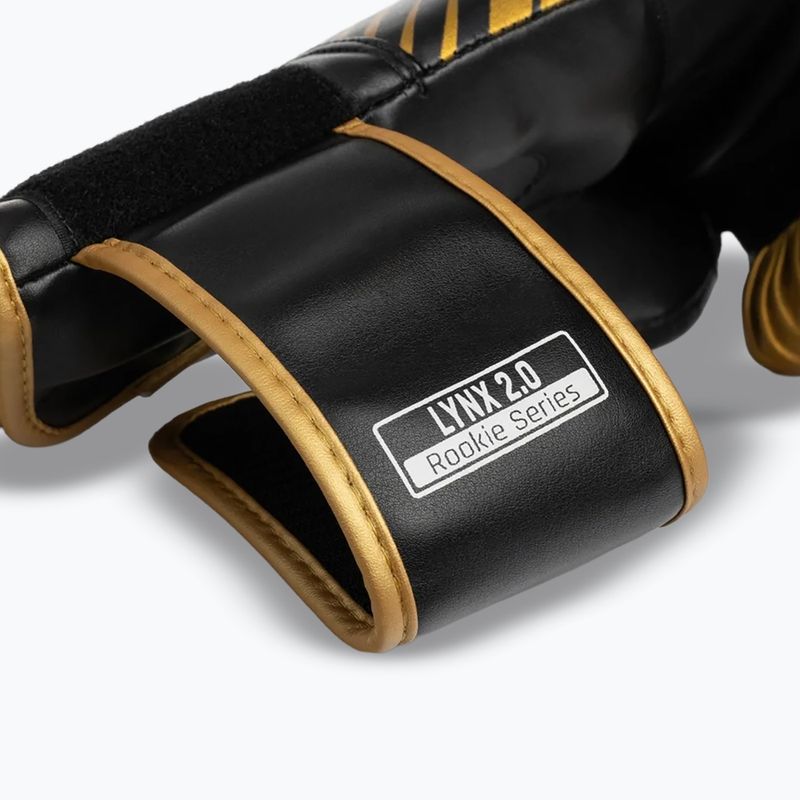 Boxing gloves StormCloud Lynx 2.0 black/gold 9