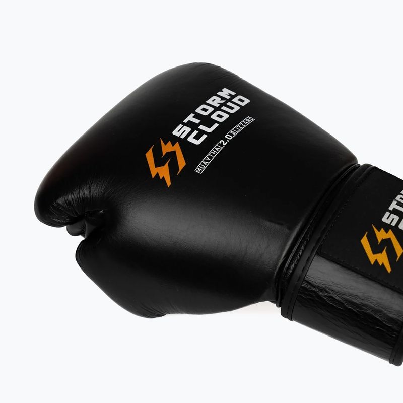 Boxing gloves StormCloud Muay Thai Blizzard 2.0 black/white 5