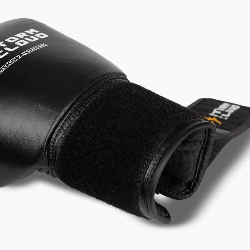 Boxing gloves StormCloud Muay Thai Blizzard 2.0 black/white 6