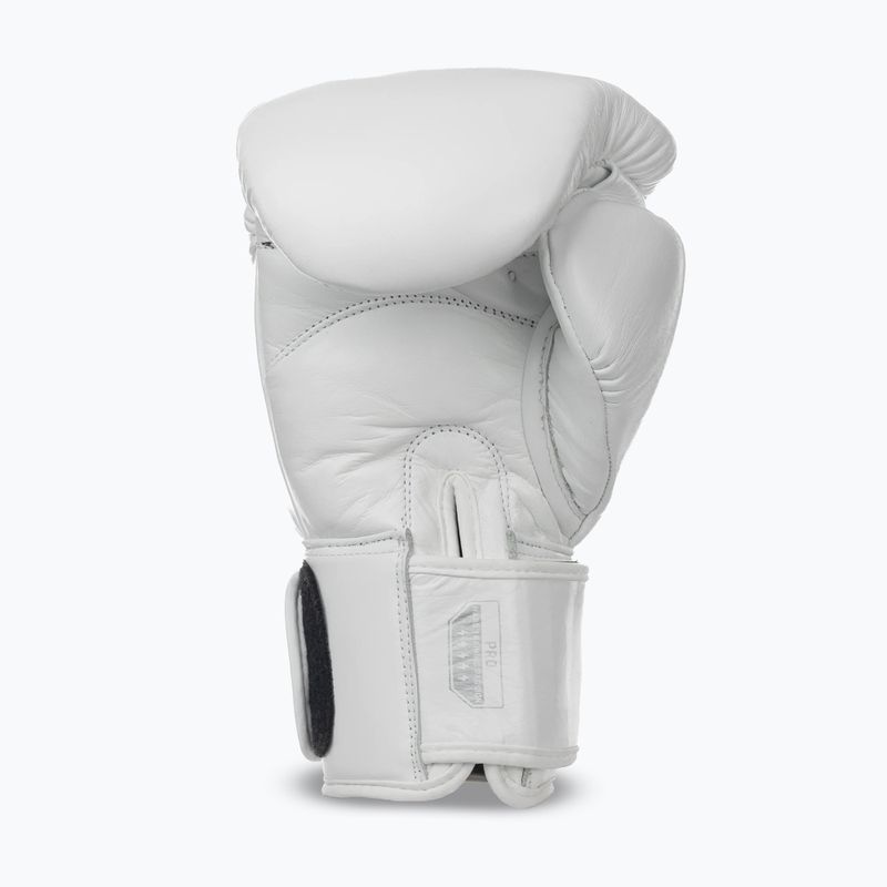 Boxing gloves StormCloud Muay Thai Blizzard 2.0 white/silver 3