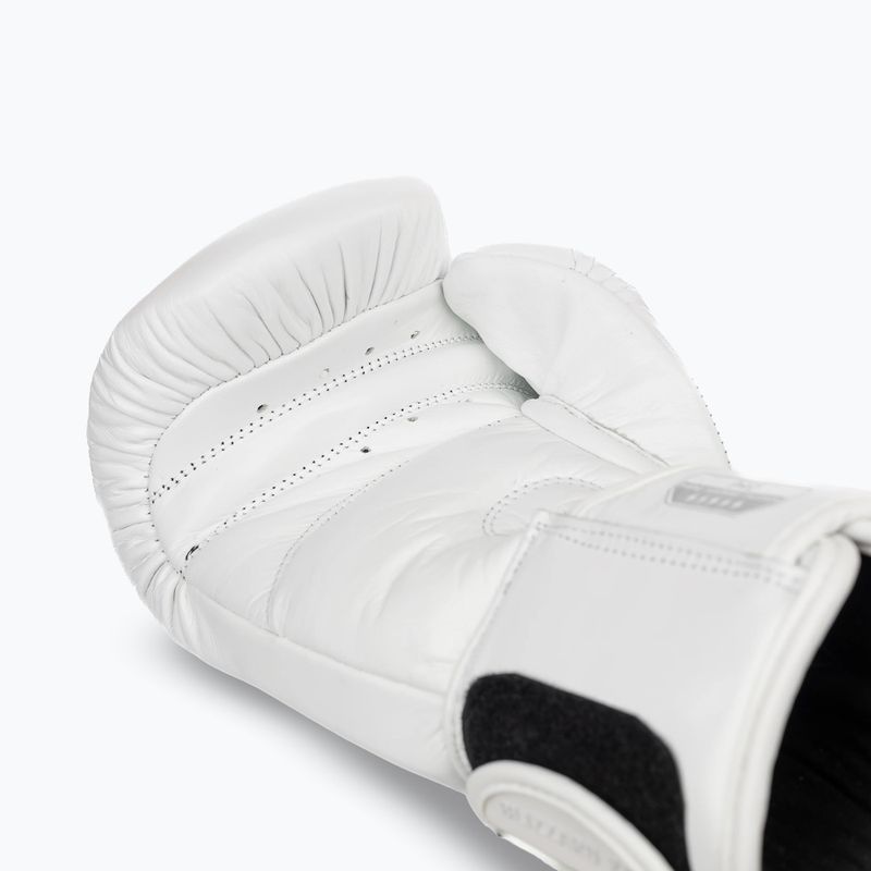 Boxing gloves StormCloud Muay Thai Blizzard 2.0 white/silver 5