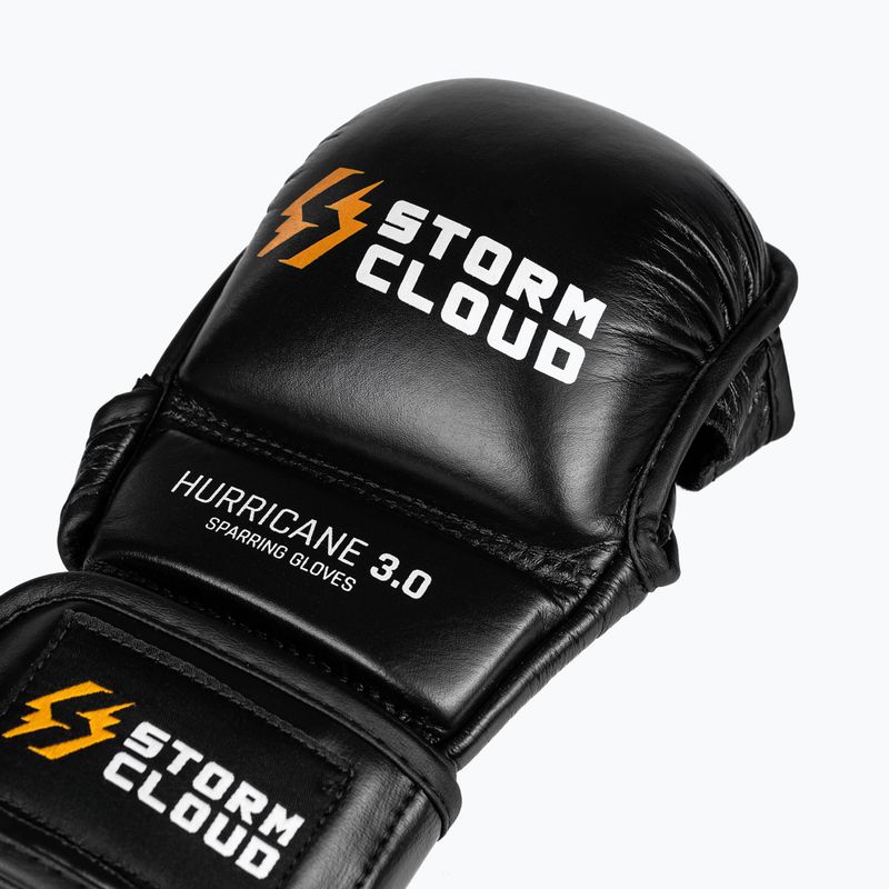 Sparring gloves StormCloud Hurricane 3.0 black/white 6