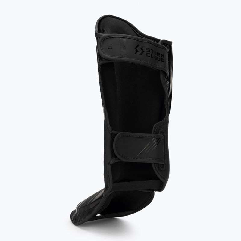 Shin guards StormCloud Lynx 2.0 black/black 3