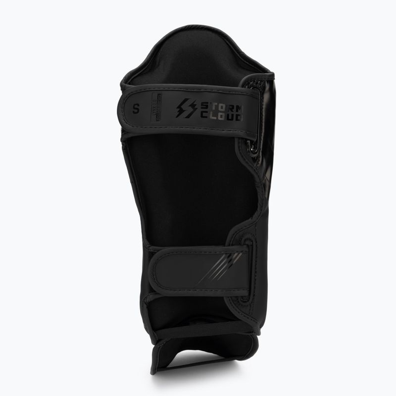 Shin guards StormCloud Lynx 2.0 black/black 5