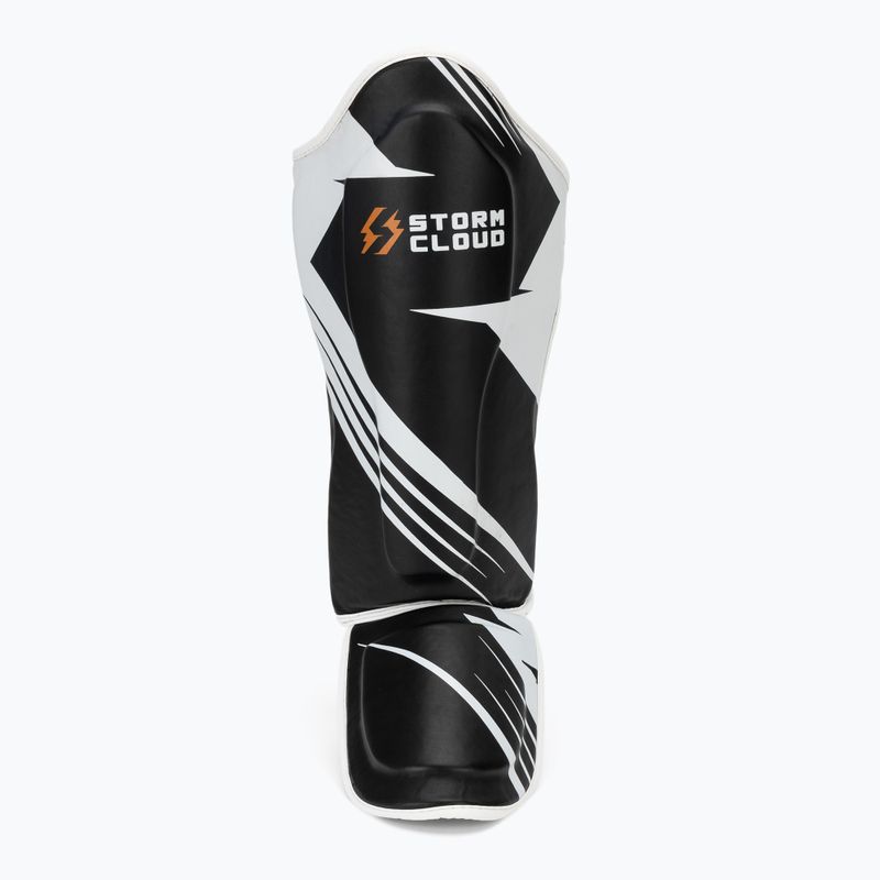 Shin guards StormCloud Lynx 2.0 black/white 4